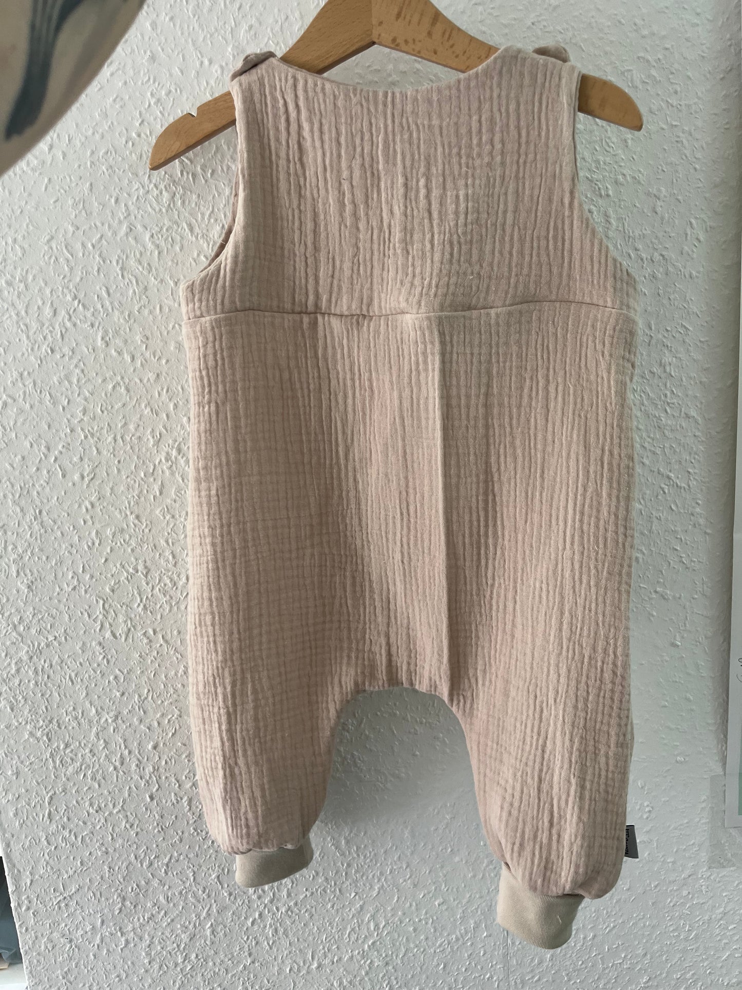 Musselinschlafsack mit Fuß