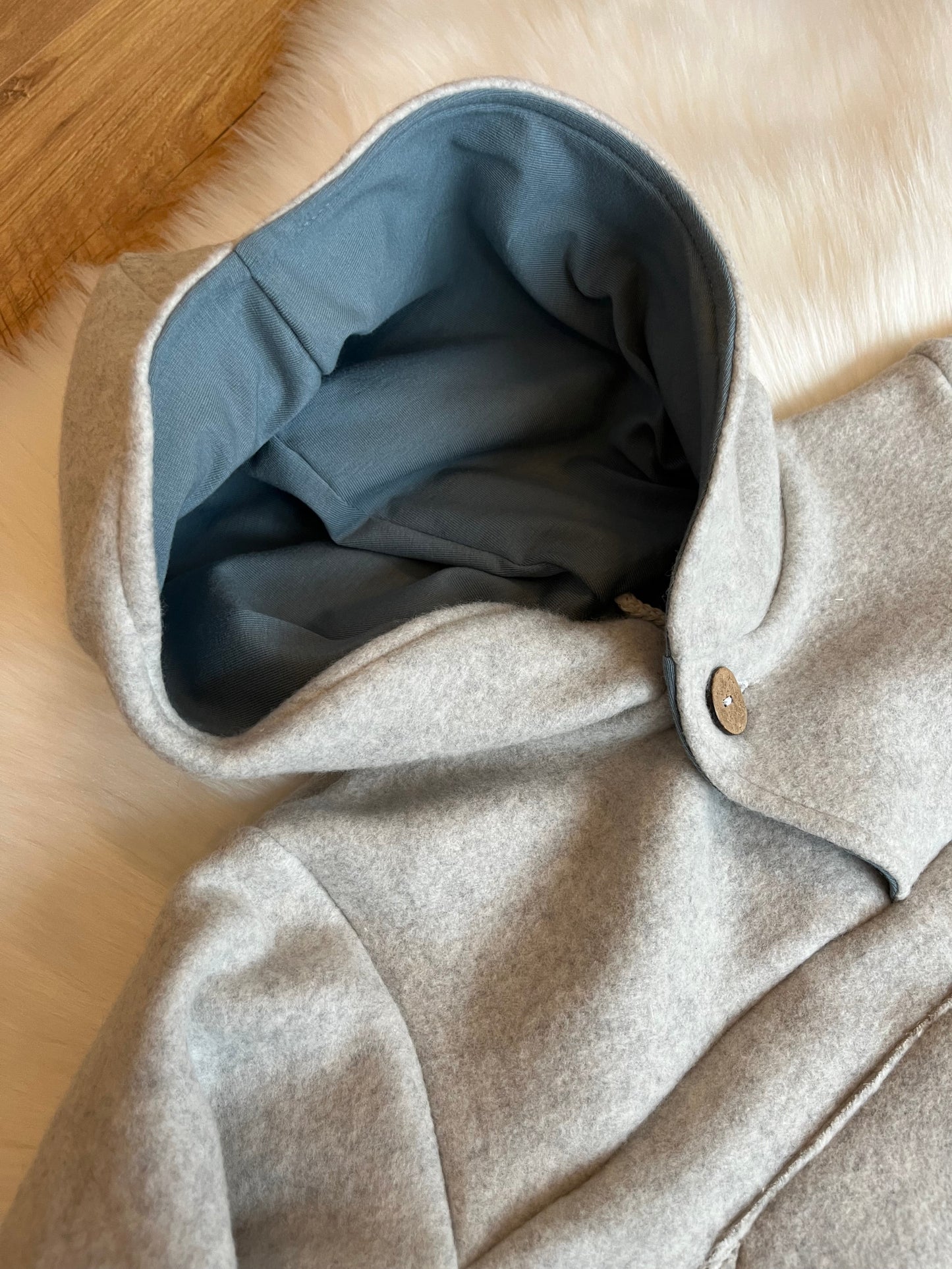 Outdoorhoodie organic Fleece ab Gr. 128
