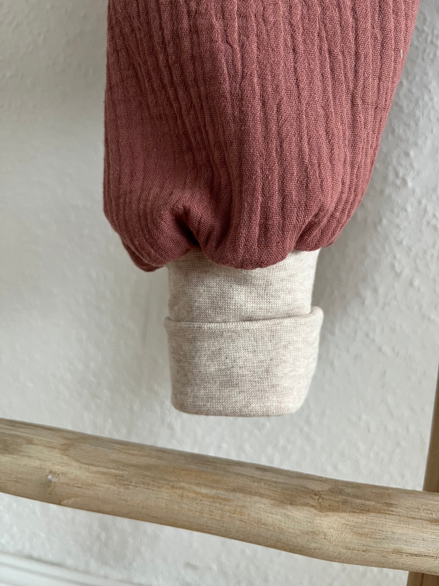 Musselinschlafsack mit Fuß