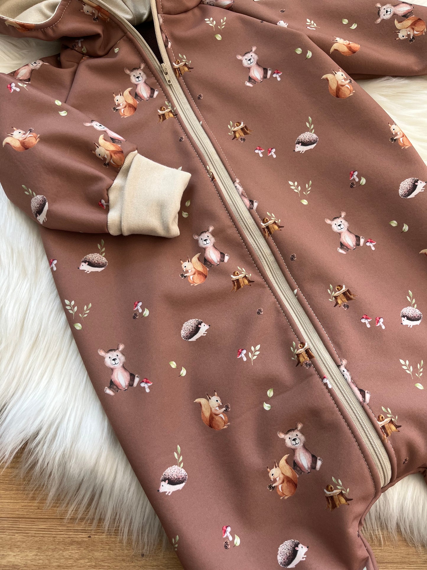 Softshelloverall mit Print